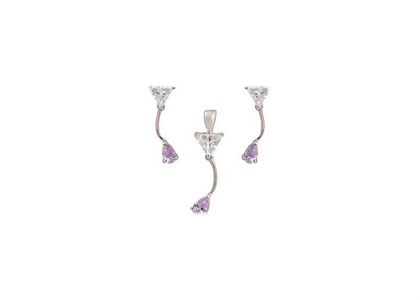 Rhodium Plated | Fashion Pendant Sets